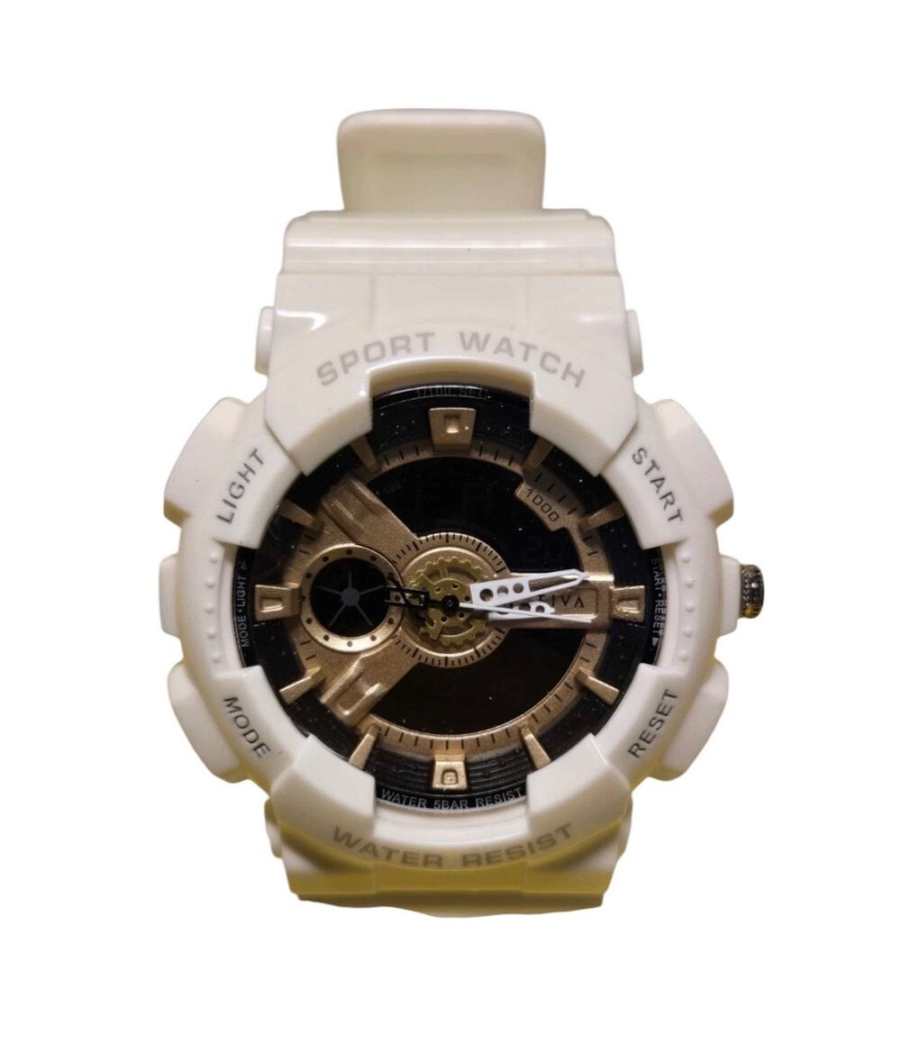 Activa Pixel X Invicta White Digital Unisex Sport Watch 50mm (ACW499-006)